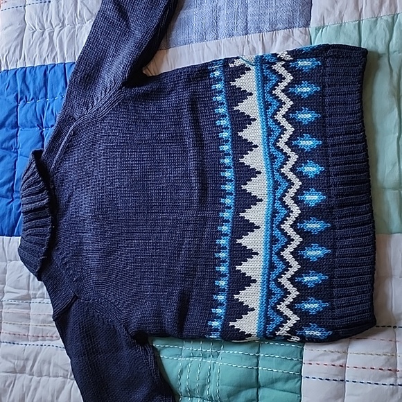 Janie & Jack button down sweater size 5 - Picture 4 of 6